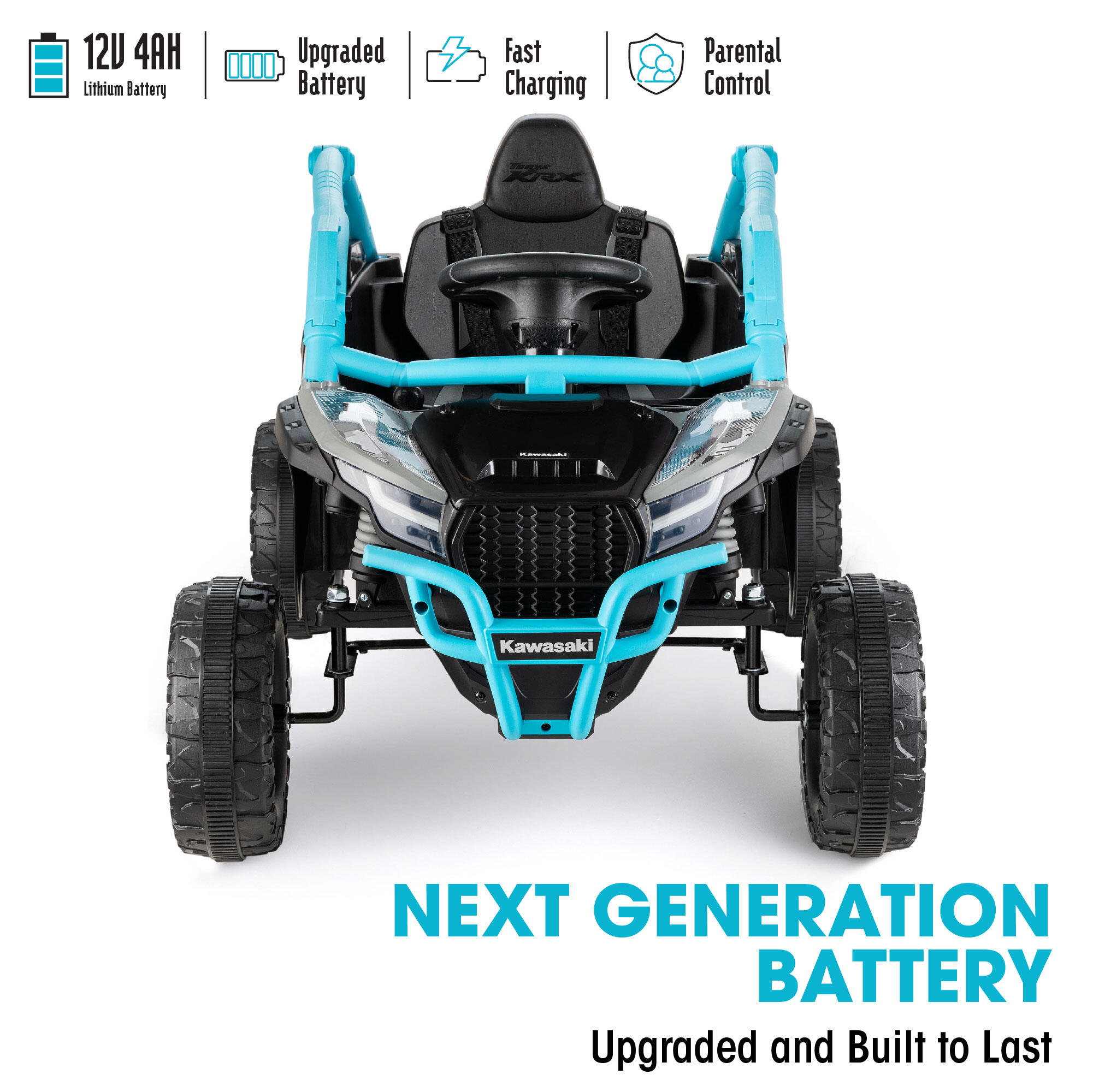 Xootz Kawasaki Teryx KRX 1000 12V Electric Ride-On for Kids with