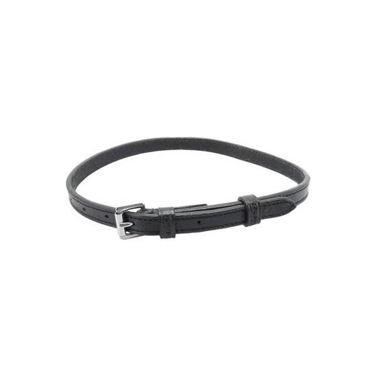 Accessoire de bridon pour cheval avec boucles carrées chromées Kieffer Flash Ult