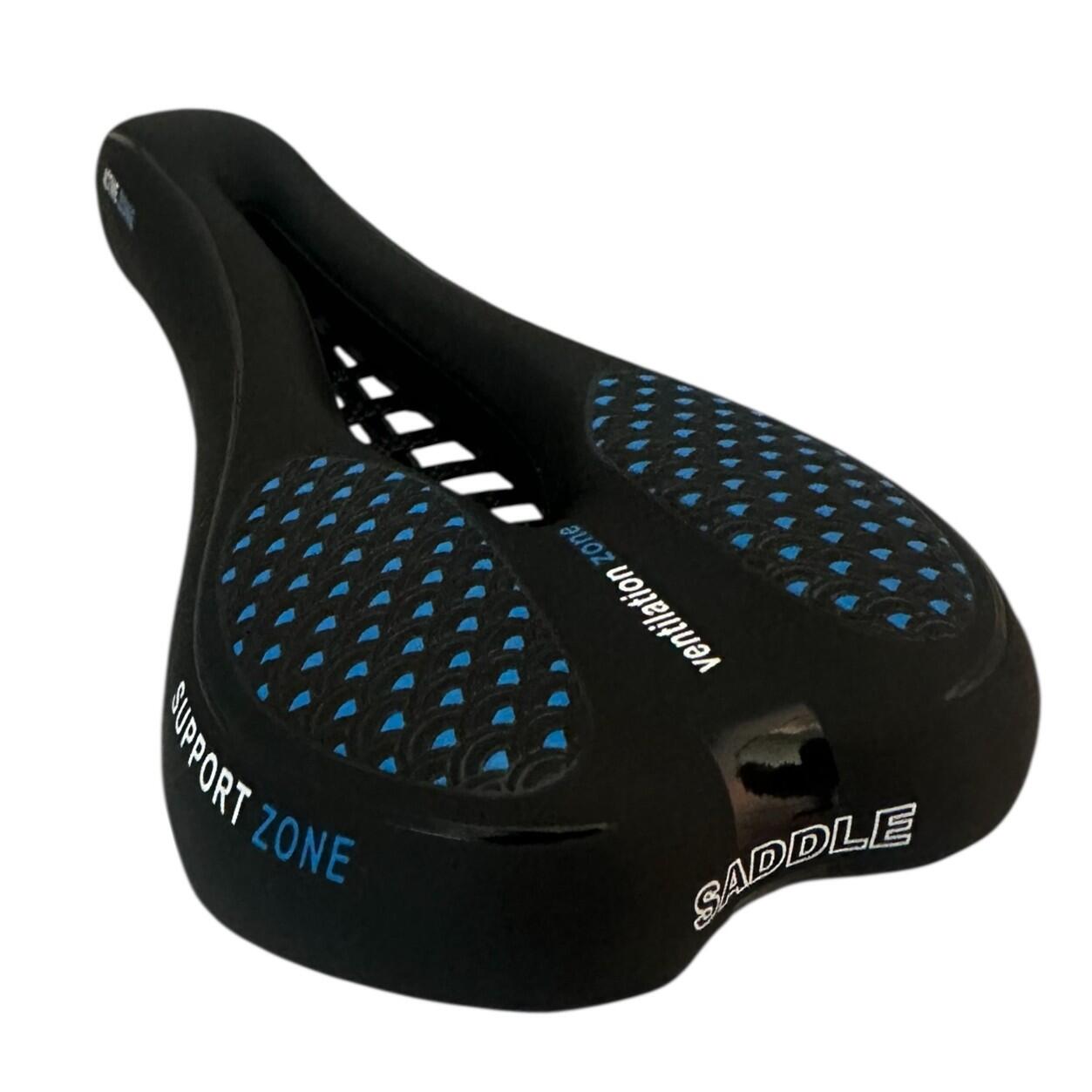 Fahrradsattel Comfort Foam 28x13 Blau 2/5