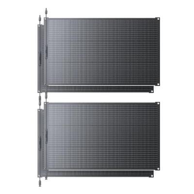 Pv100 fx flexibel zonnepaneel 200w, 4-delige set voor camper,kamperen,noodstroom