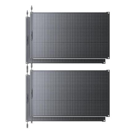 PV100 FX flexibel zonnepaneel 200W, 4-delige set voor camper,kamperen,noodstroom