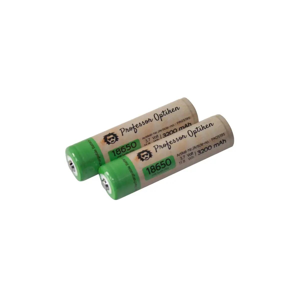 Pile avec broche Professor Optiken Accu Lilo 18650 5/5