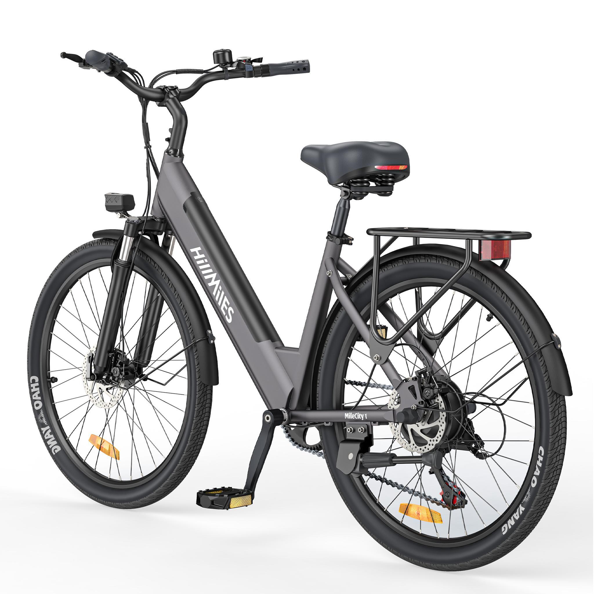 Elektrische fiets voor volwassenen HillMiles MileCity 1 batterij 36V13AH 3/3