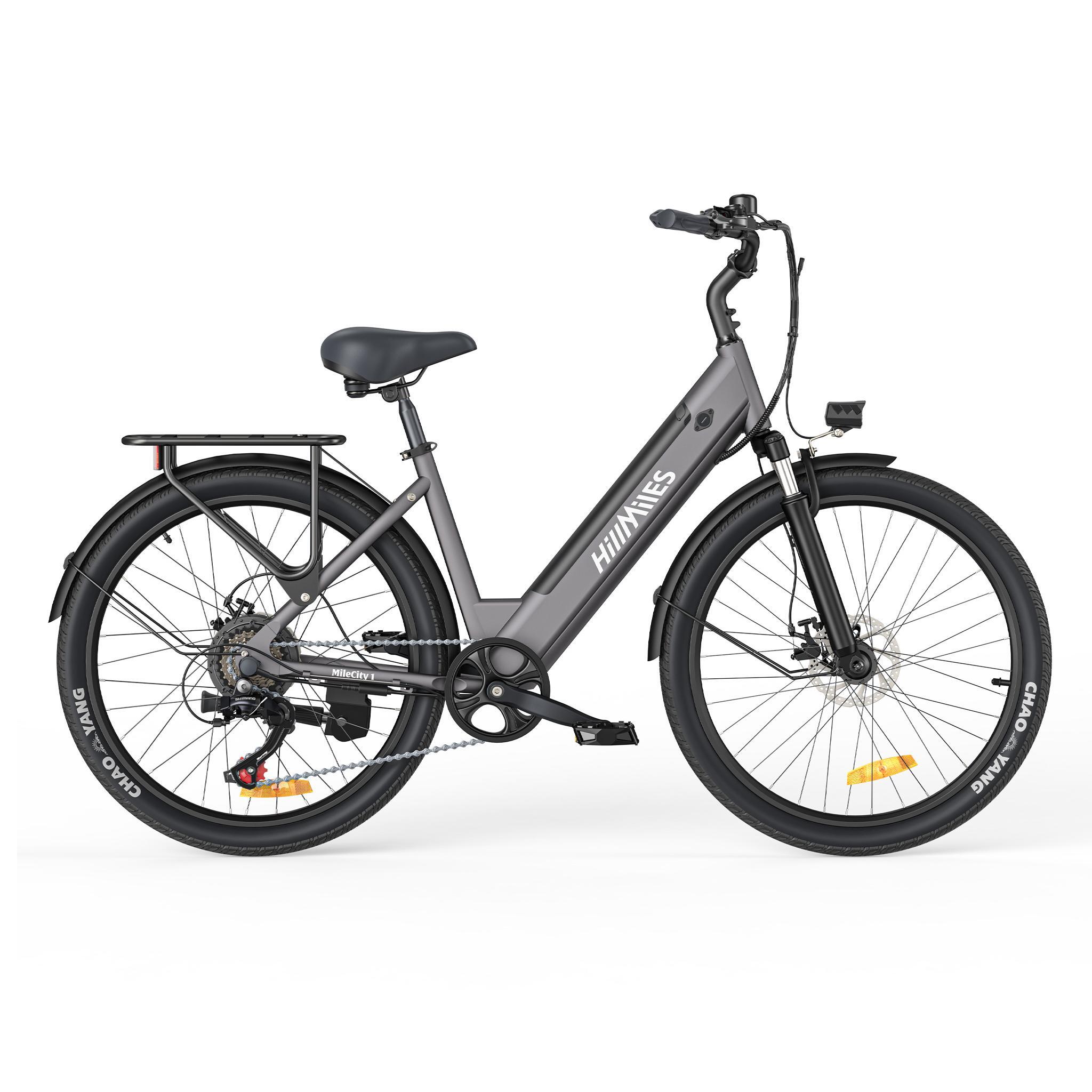 Elektrische fiets voor volwassenen HillMiles MileCity 1 batterij 36V13AH 2/3