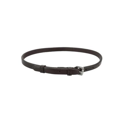 Accessoire de bridon pour cheval avec boucles carrées chromées Kieffer Flash Ult