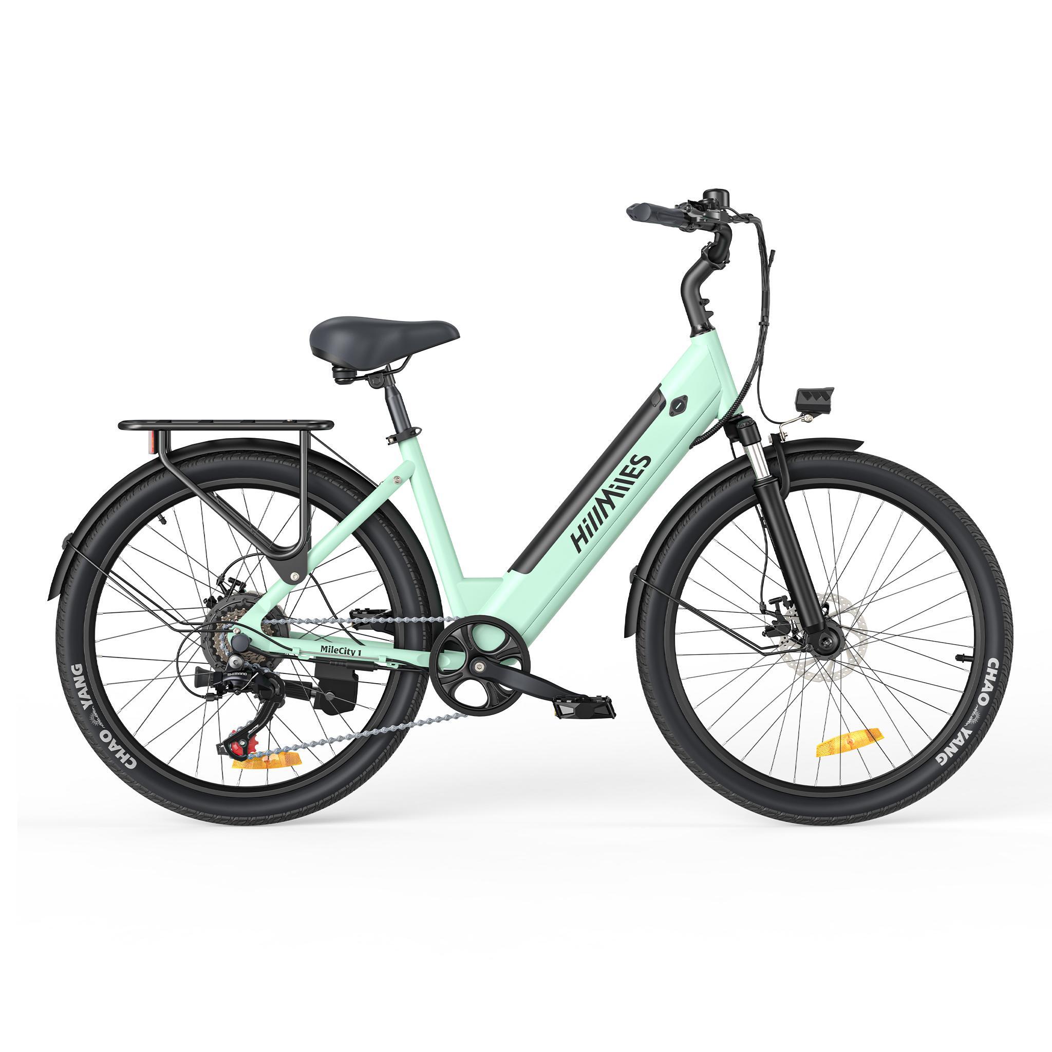 Elektrische fiets voor volwassenen HillMiles MileCity 1 batterij 36V13AH 2/3