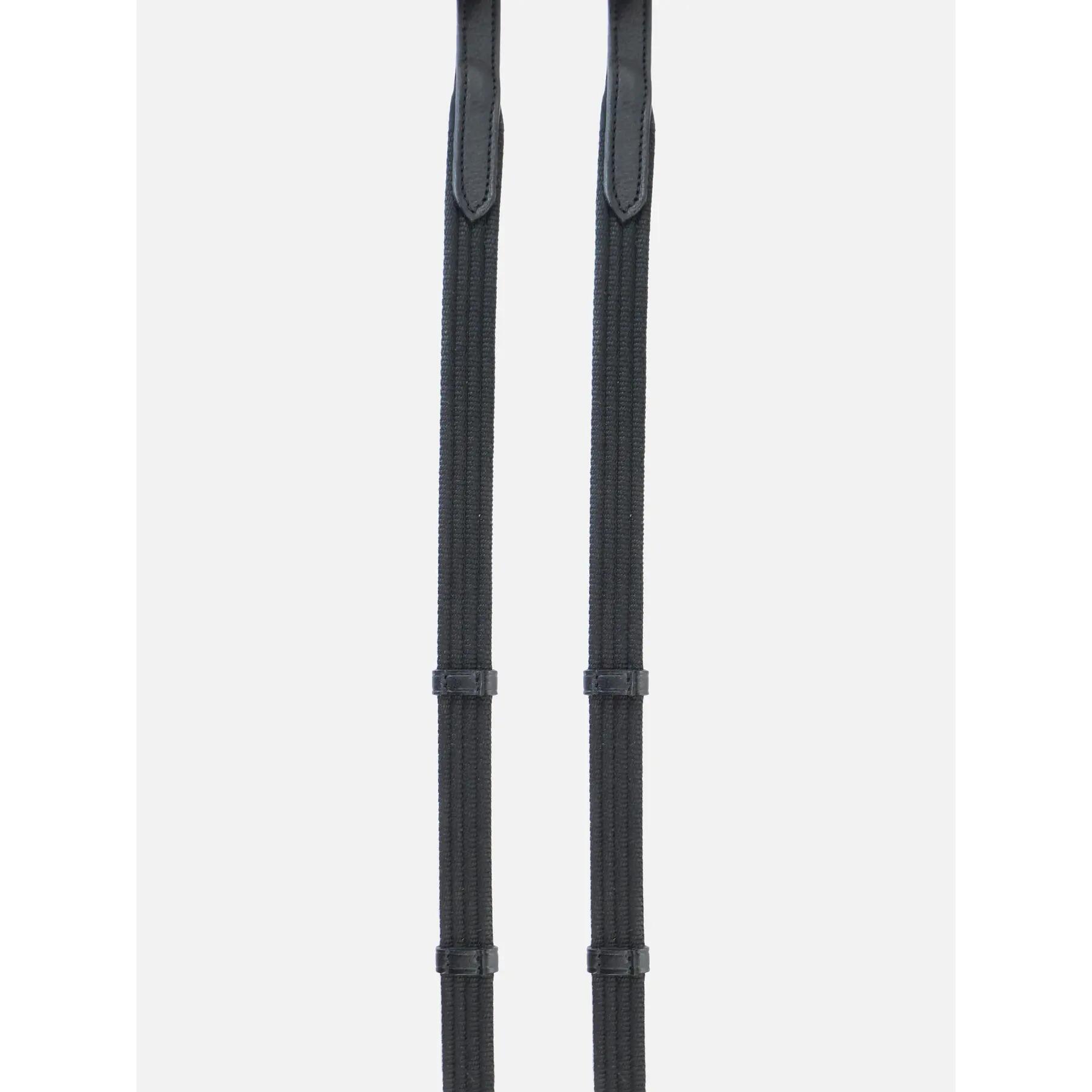 Rênes pour cheval cuir Kieffer Ultrasoft Economy with chrome buckles 3/4