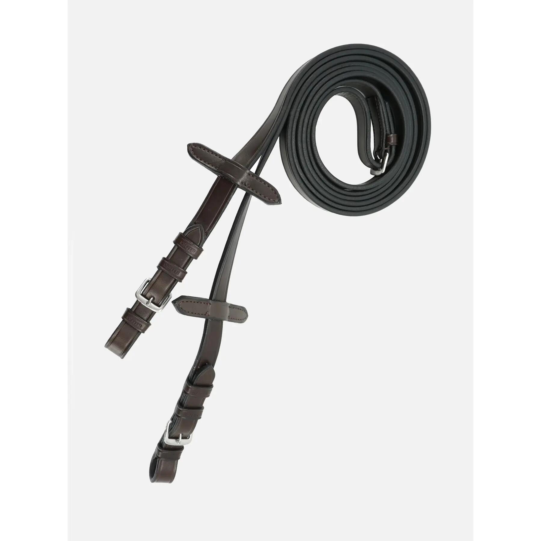 Leren teugels Kieffer smooth leather 2/5