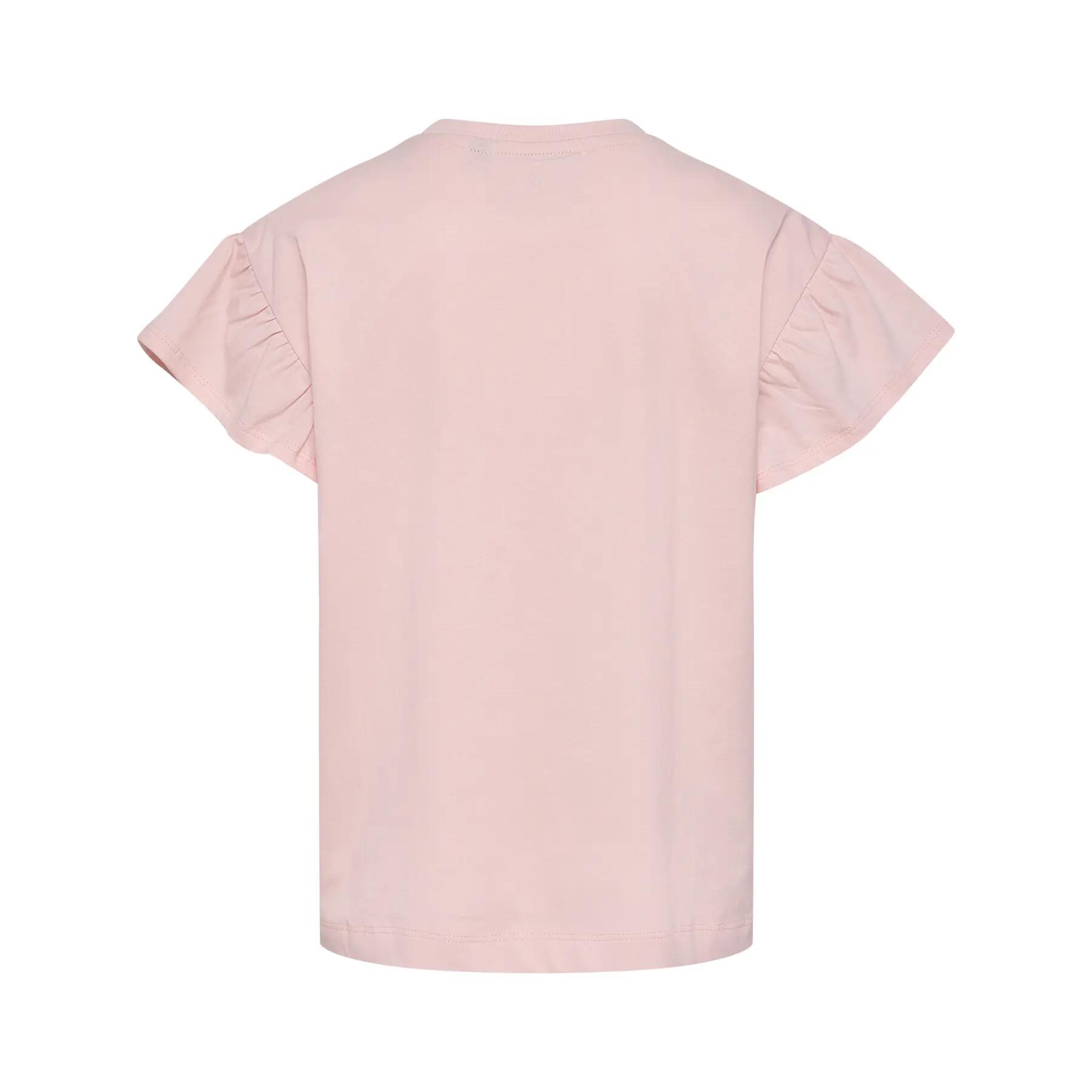 T-shirt com babados para menina Hummel BIG BEE 3/4
