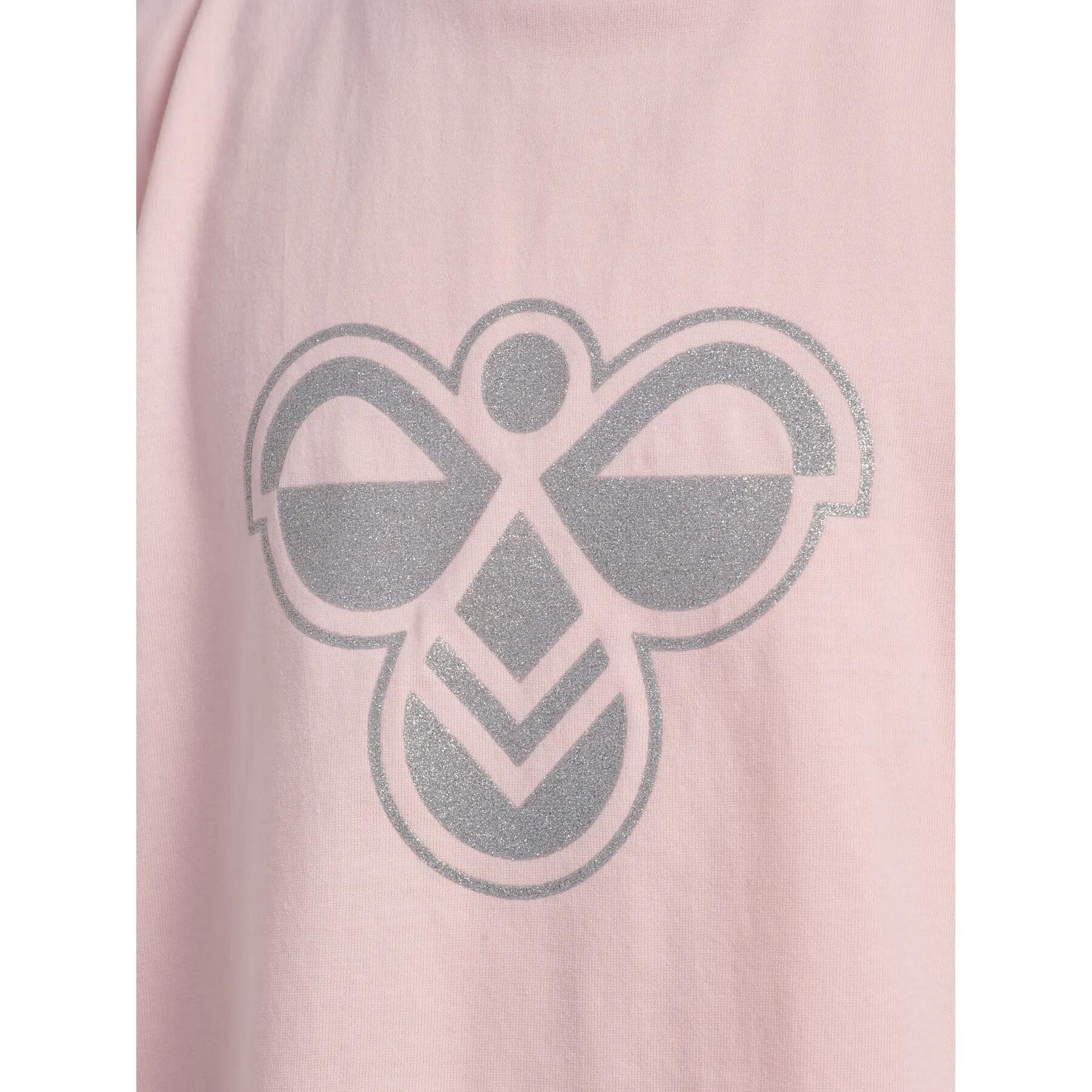 T-shirt com babados para menina Hummel BIG BEE 4/4