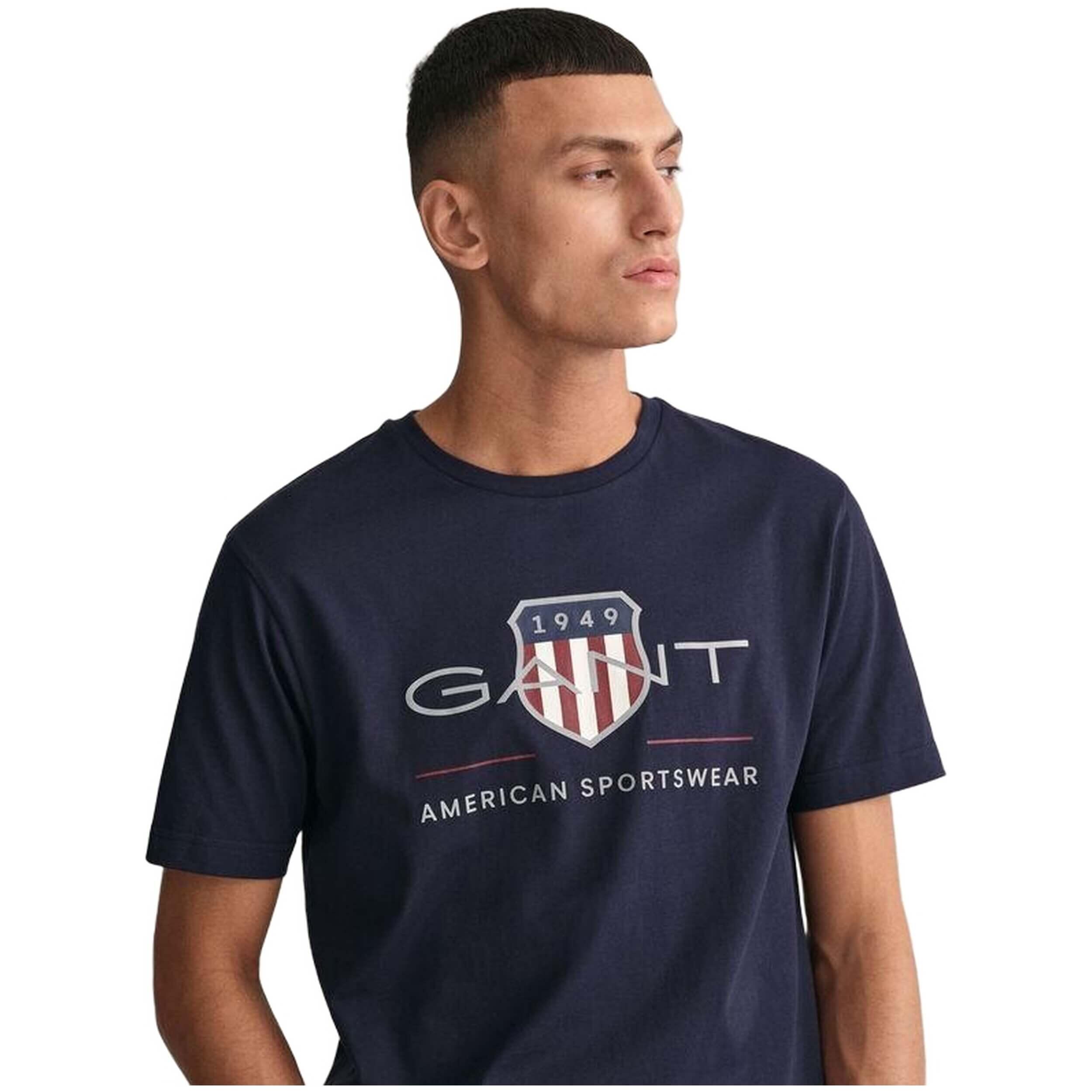 Maglia a maniche corte Gant modello 2003199433 per uomini 3/5