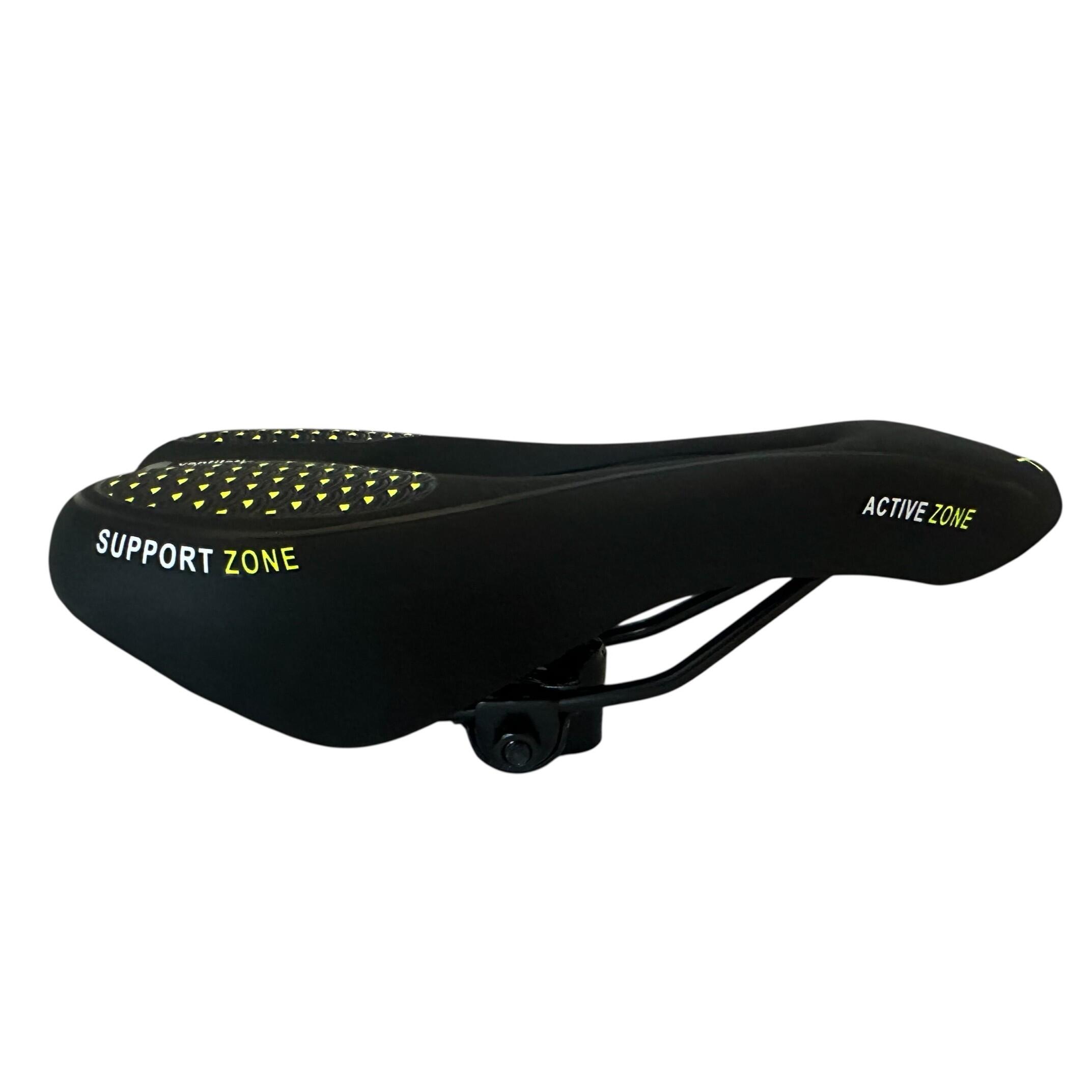 Sillín de bicicleta Comfort Foam 28x13 Verde 3/6