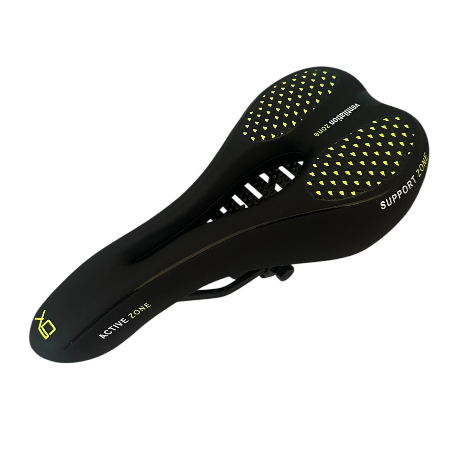 Sillín de bicicleta Comfort Foam 28x13 Verde 2/6