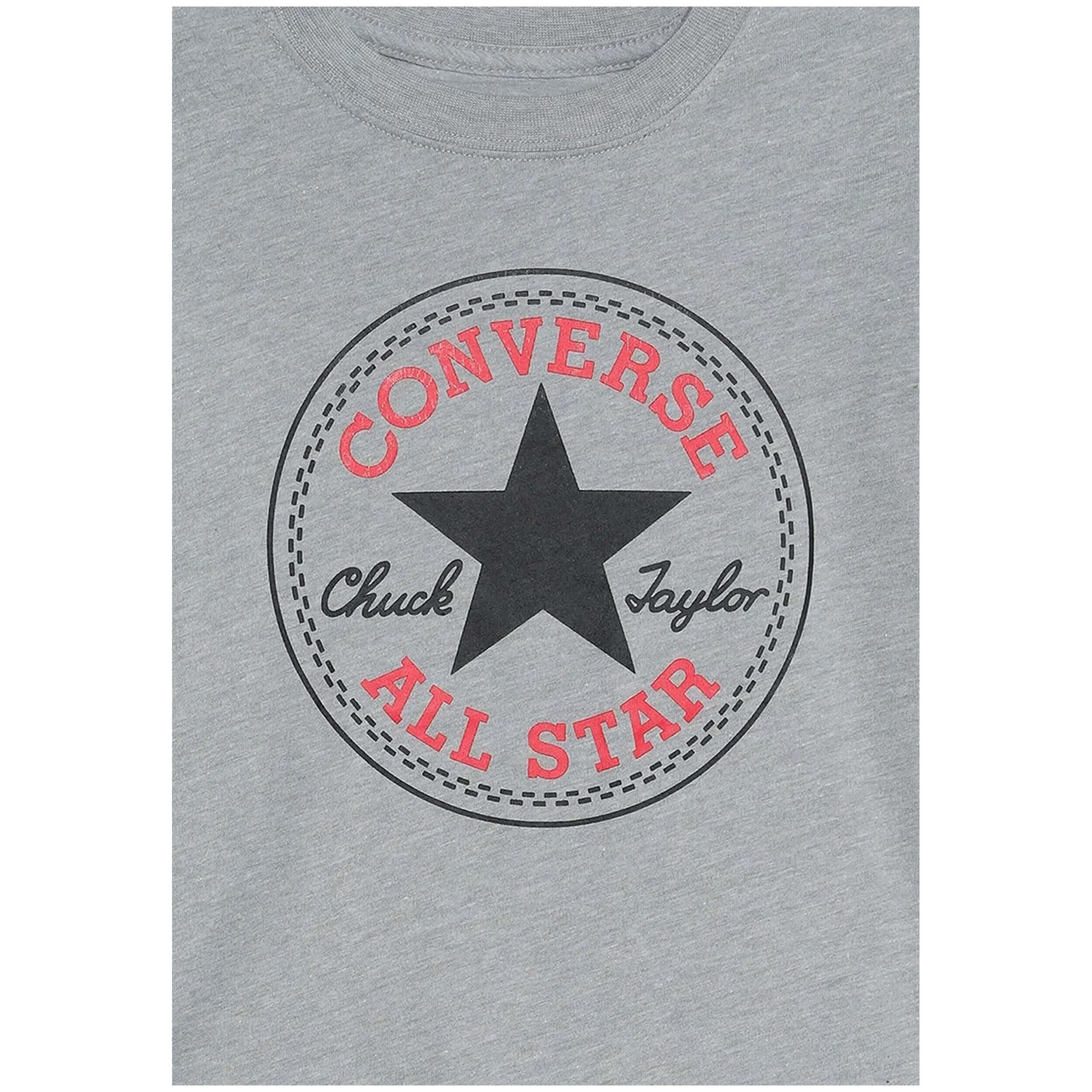 T-shirts pour enfant Converse Gris 4/4