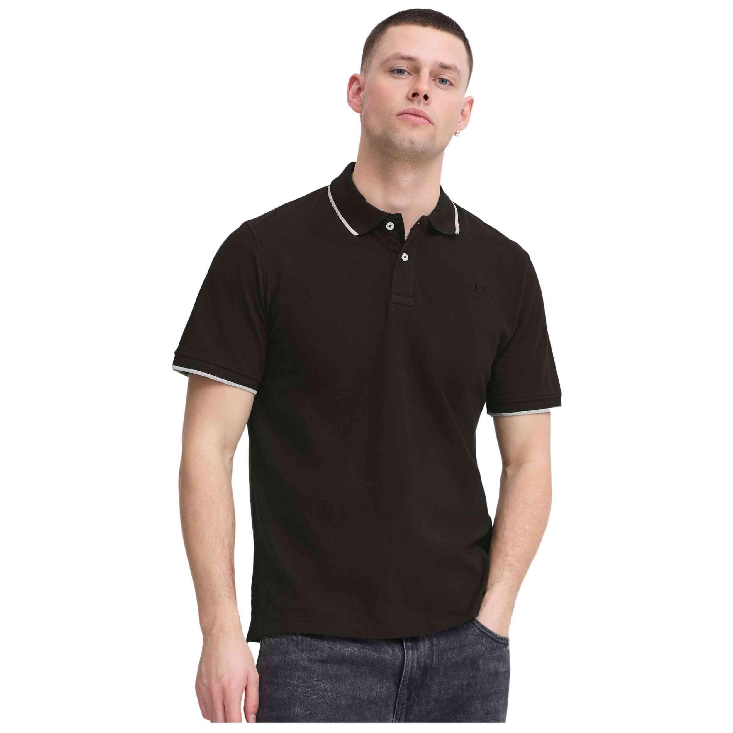 Korte mouw poloshirt Blend model 20717915-194007 voor mannen 2/5