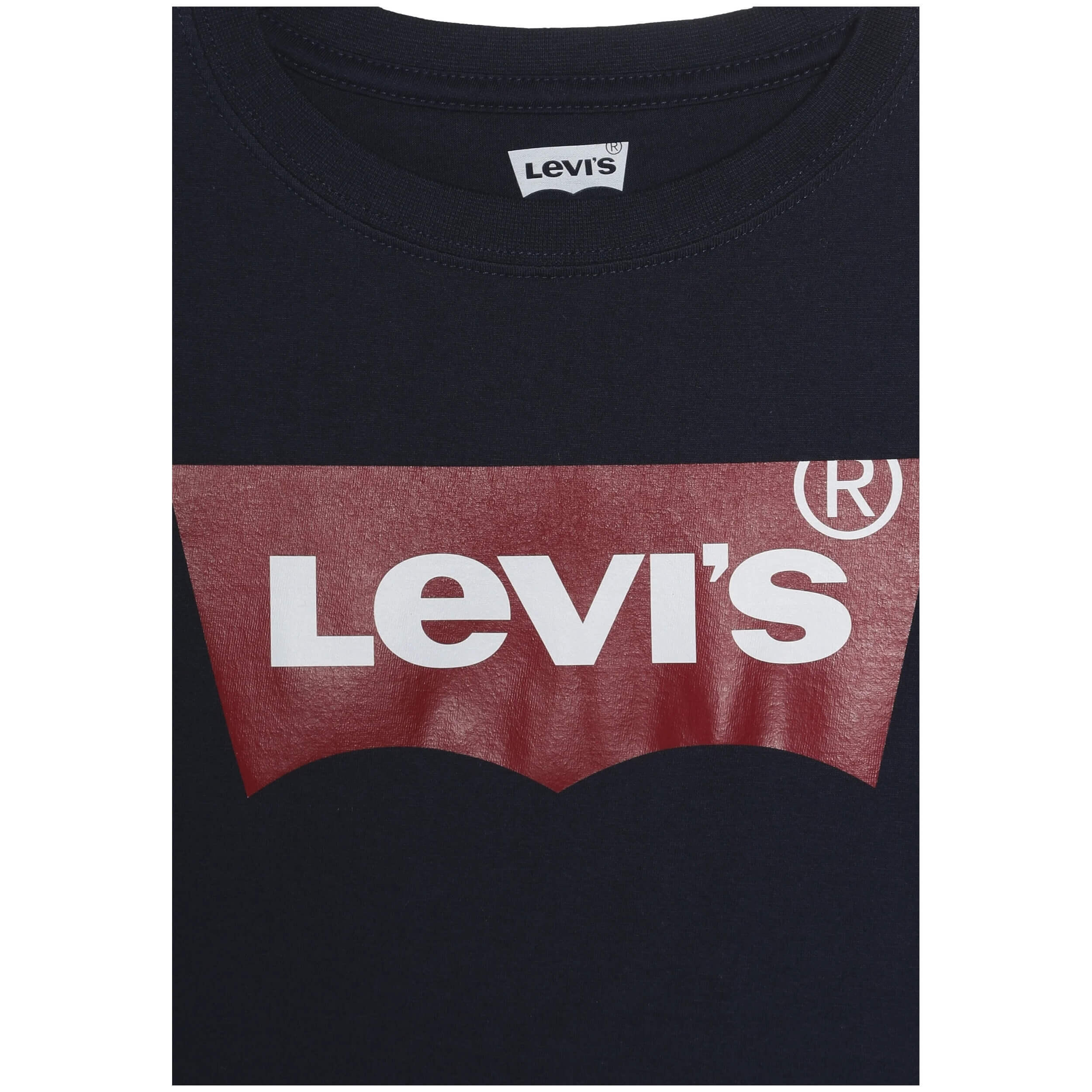 T shirt à manches courtes Enfant Levi's Batwing Bleu foncé 4/5
