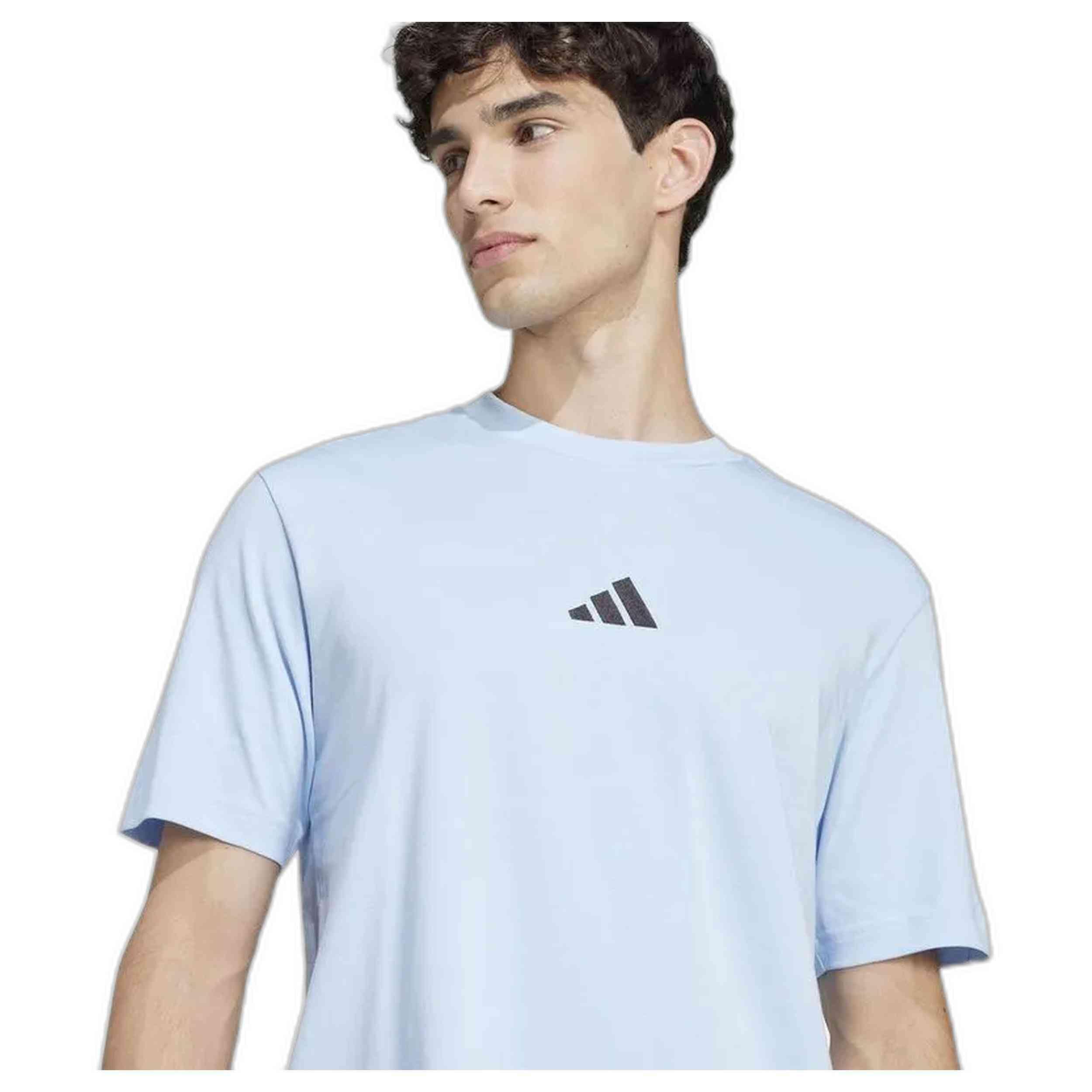 Maglia a maniche corte Adidas modello JF1101 per uomini 3/6