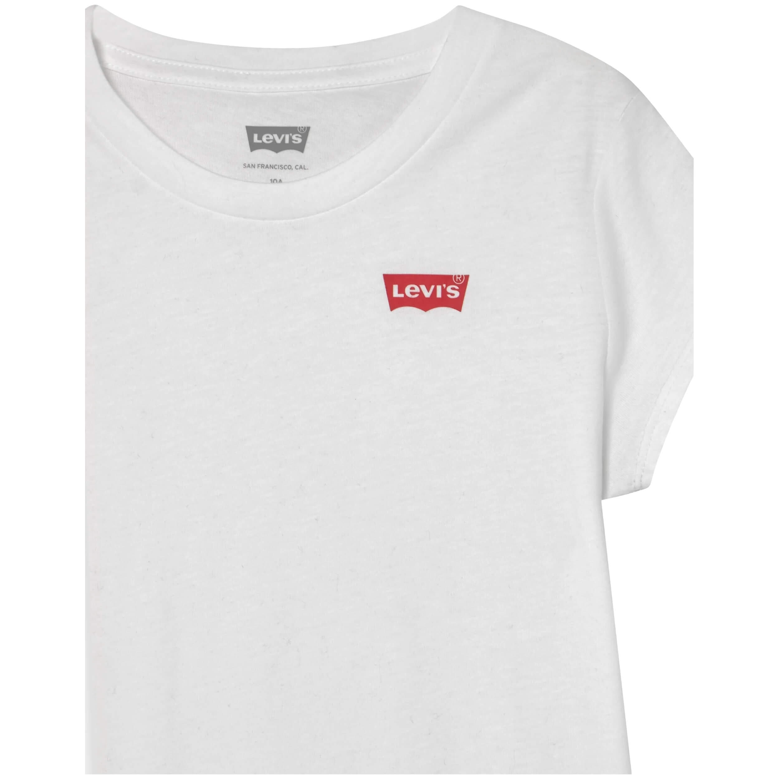 Camiseta de manga corta Levi's modelo 4EC967-001 para niñas 3/3