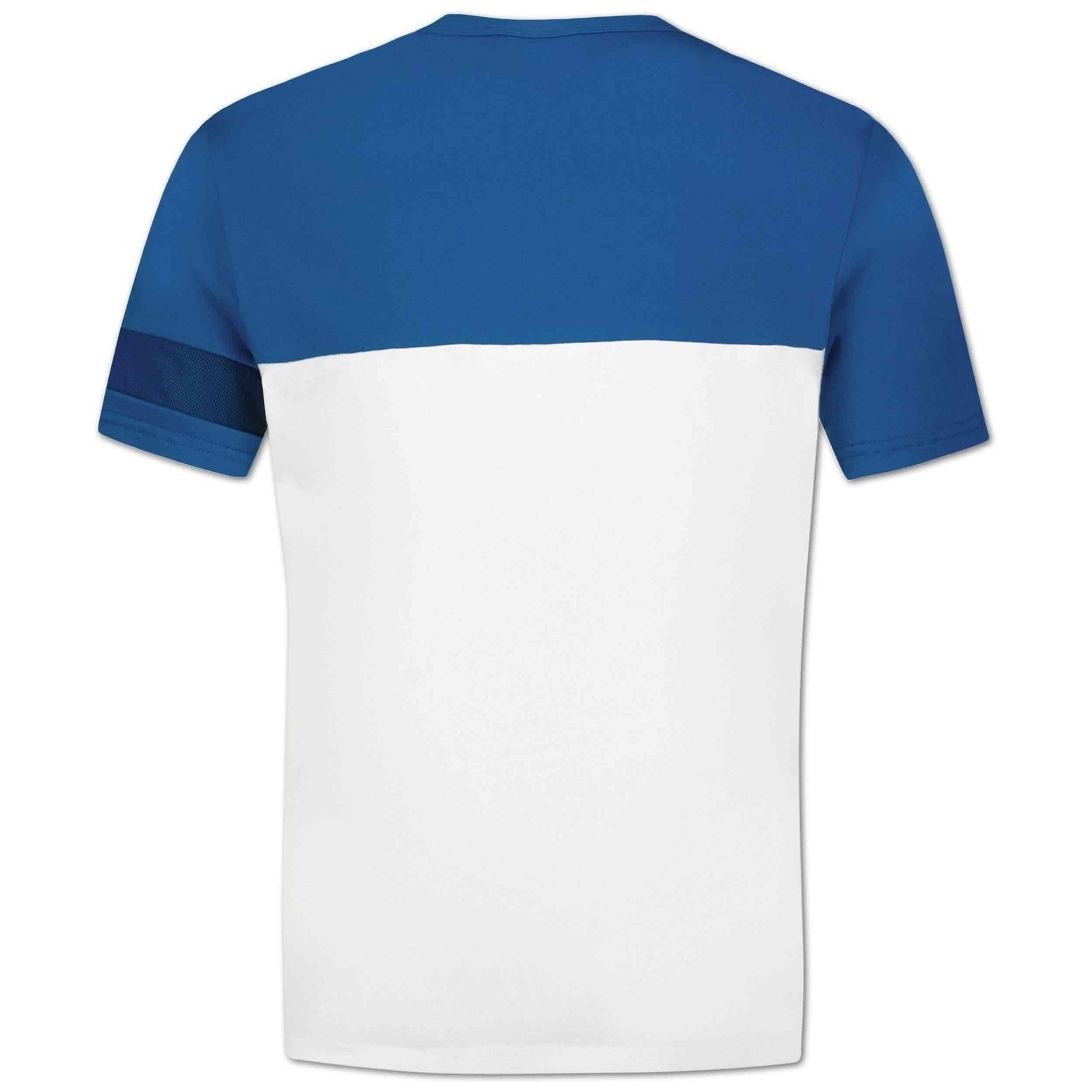 Le Coq Sportif Heritage Herren T-Shirt Weiß/Blau 5/5