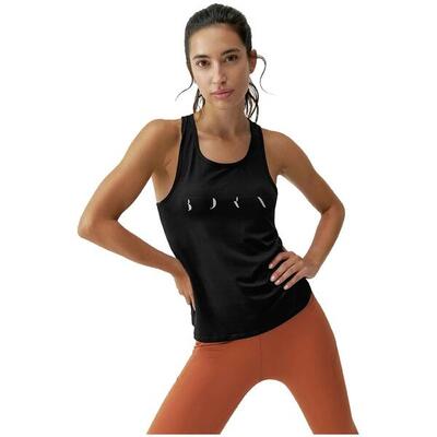 T-shirt met korte mouwen born living yoga model oi23cs78-c-negro voor vrouwen