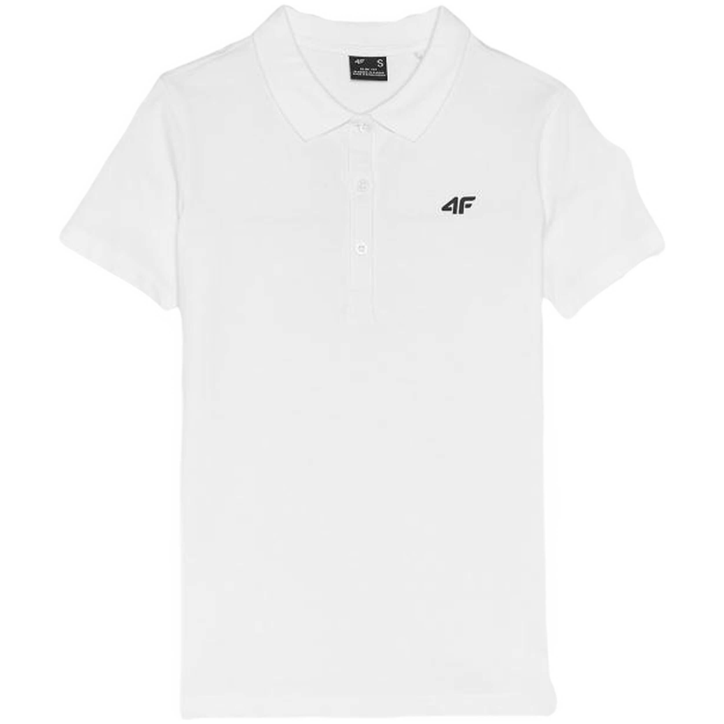 Korte mouw poloshirt 4f model 4FWSS24TPTSF132-10S voor vrouwen 3/3