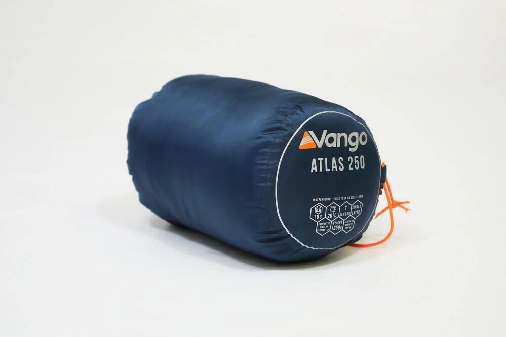Śpiwór jednoosobowy niebieski Vango Atlas 250
