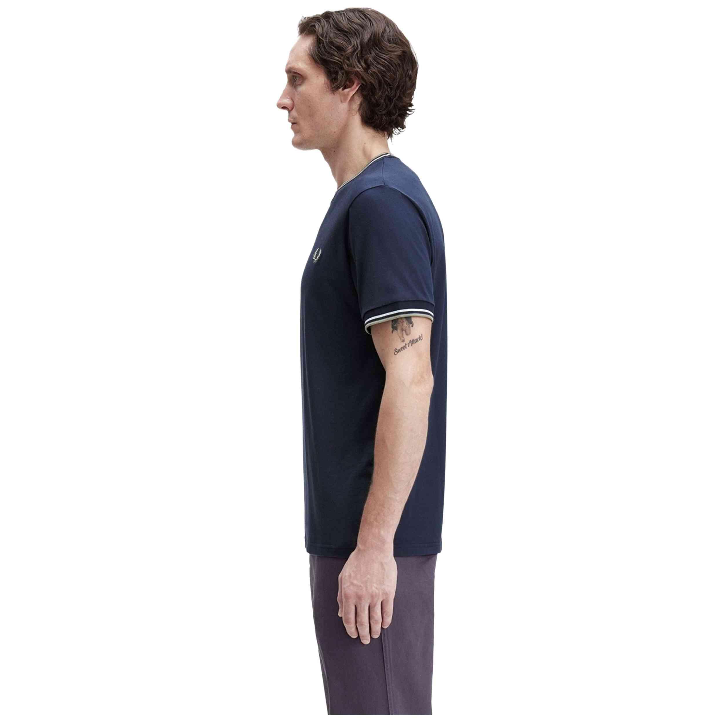 T-shirt met korte mouwen Fred perry model 124-15259418755416 voor mannen 5/5