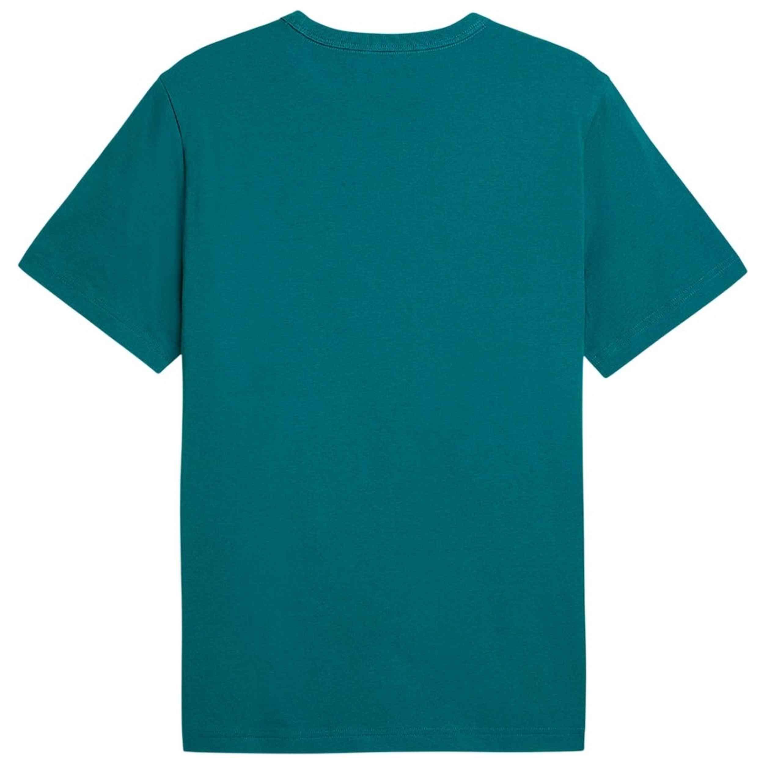 Puma Essentials Elevated, T-Shirt Uomo - Nero, Verde, Beige 5/5