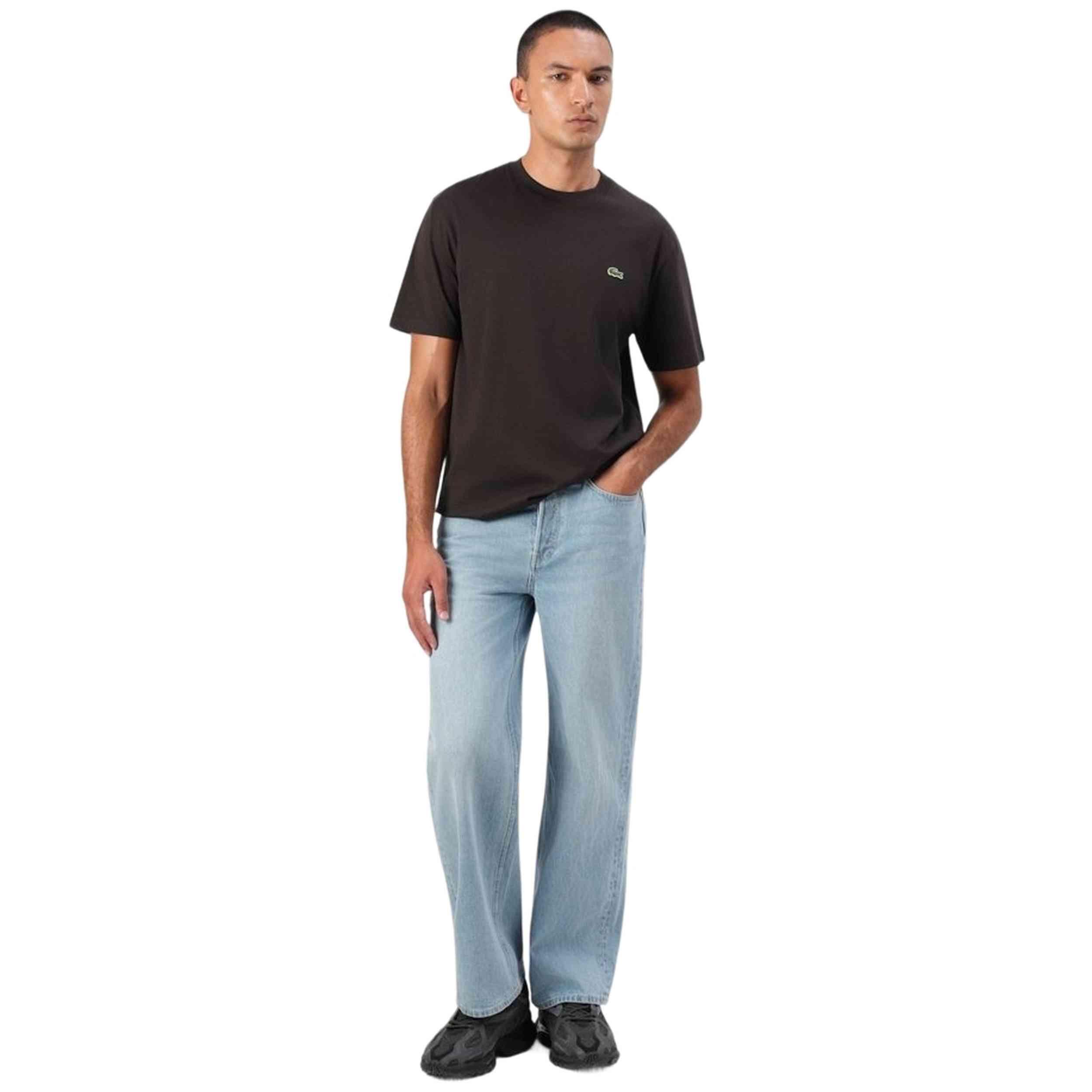 Maglia a maniche corte Lacoste modello TH7318-00-SKB per uomini 2/5