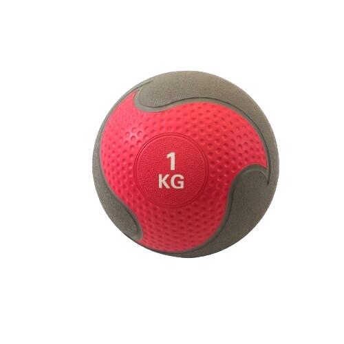 Muscle Power Rubber medicijnbal 1 kg 2/7