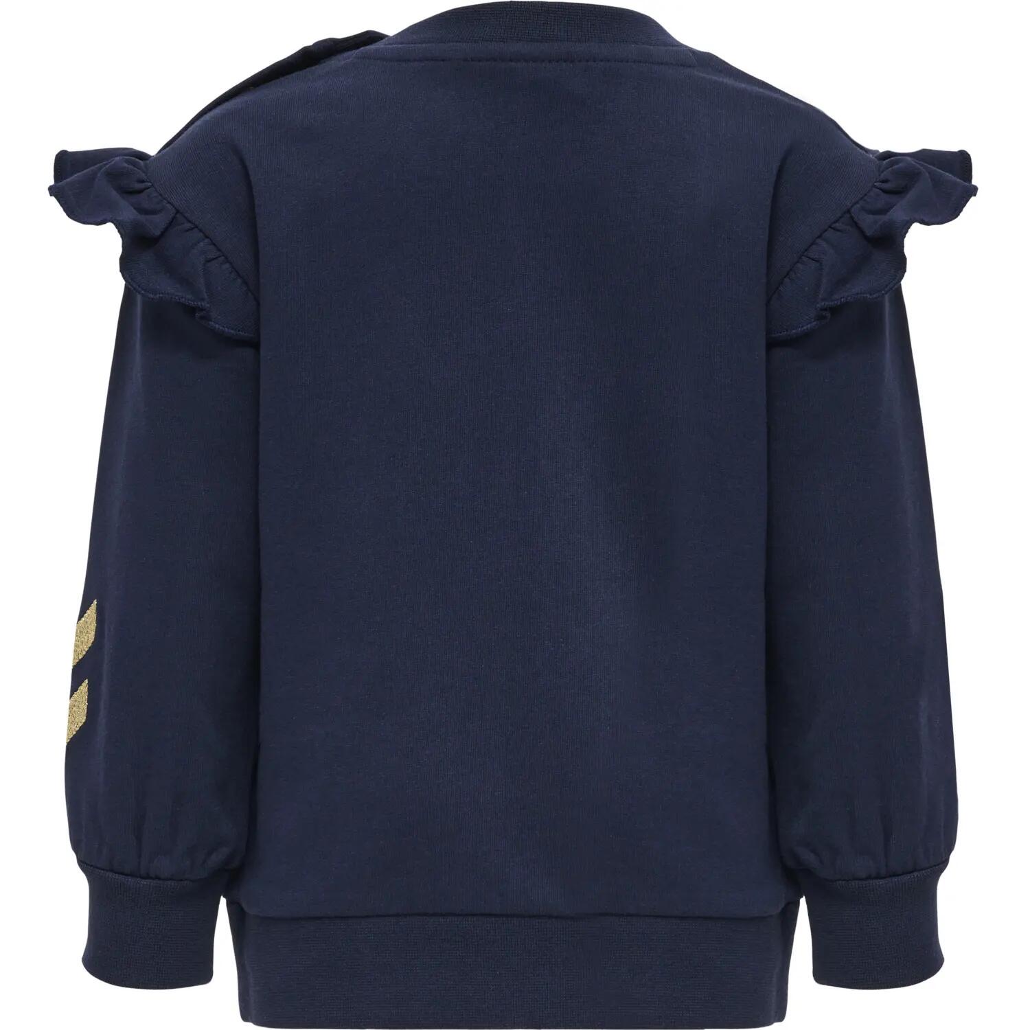 Sweatshirt bébé fille Hummel Signe 3/4