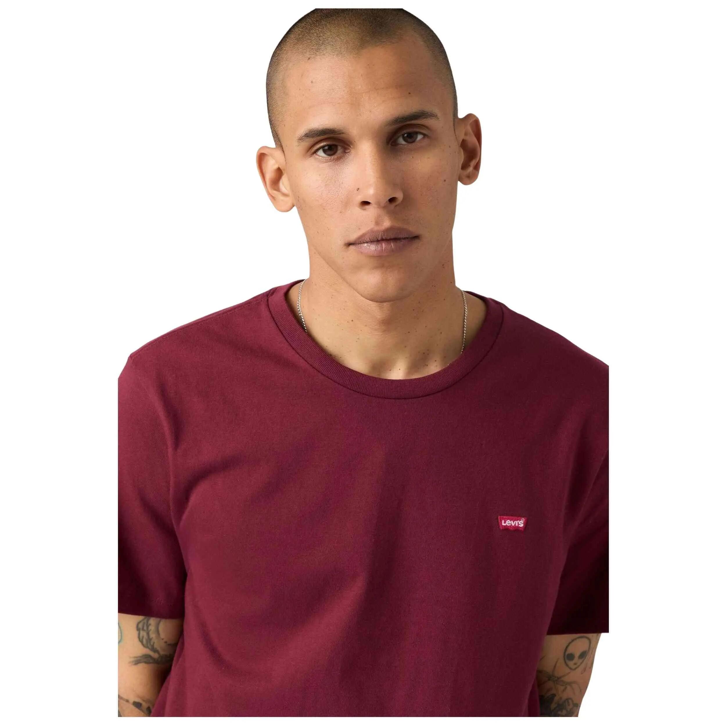 T-shirt pour homme Levis Red original Grenat 5/5