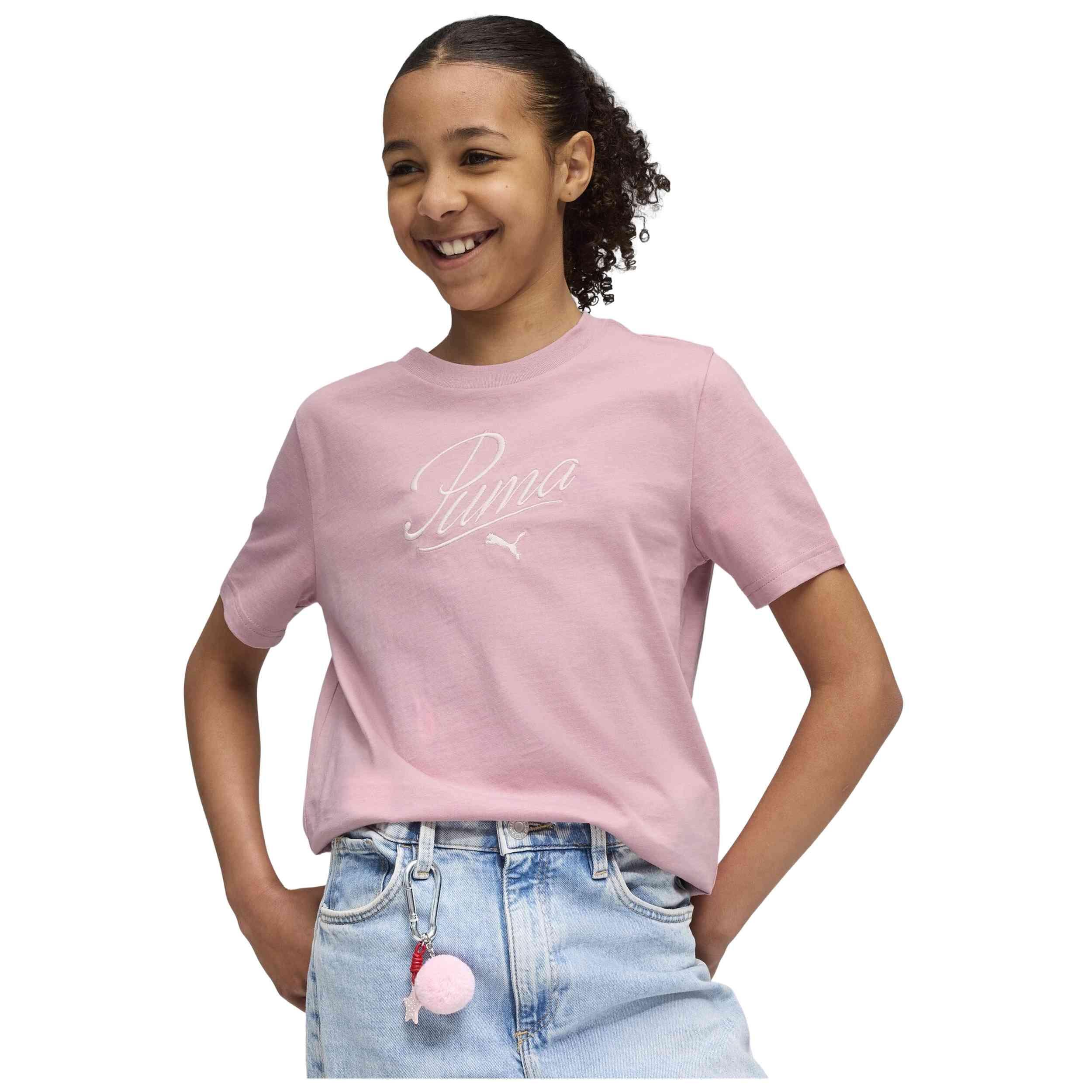 Maglia a maniche corte Puma modello 685805-65 per ragazze 2/5