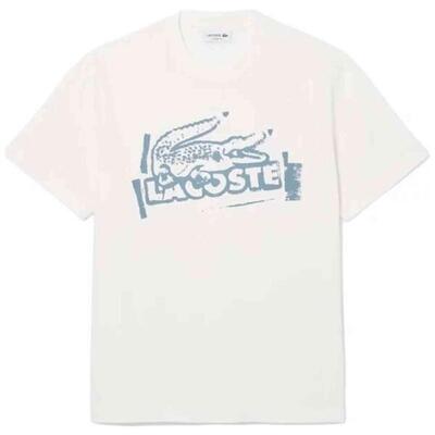 T-shirt met korte mouwen lacoste model th0284-00-cpi voor mannen