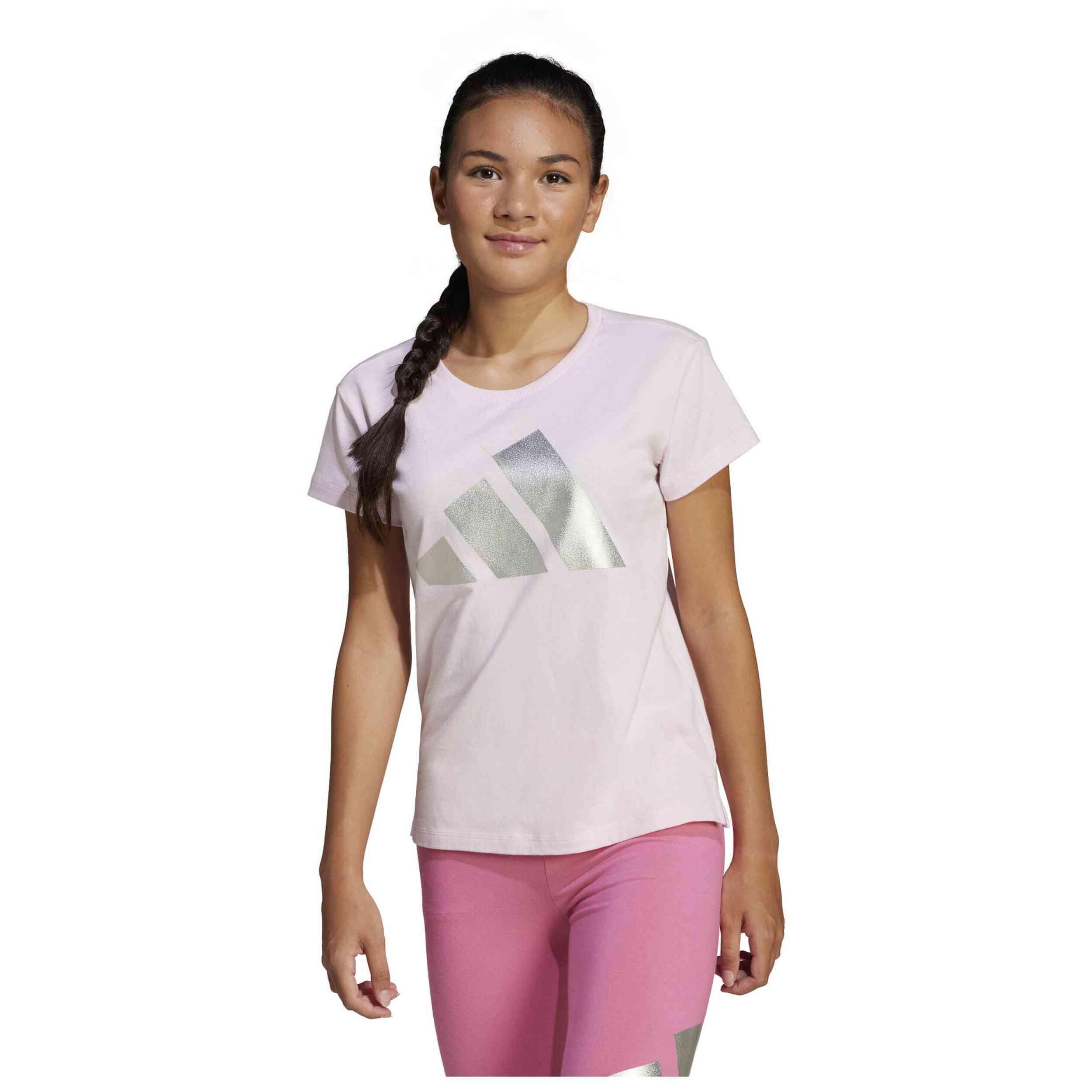Maglia a maniche corte Adidas modello JD1846 per ragazze 2/6