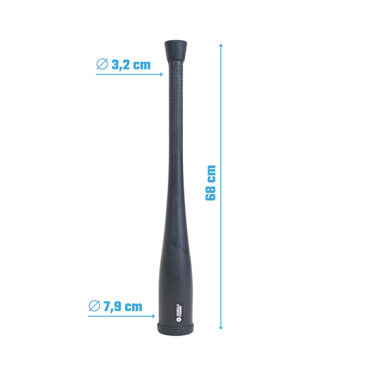Muscle Power MP4005R Rubber Clubbell 8 kg 7/7