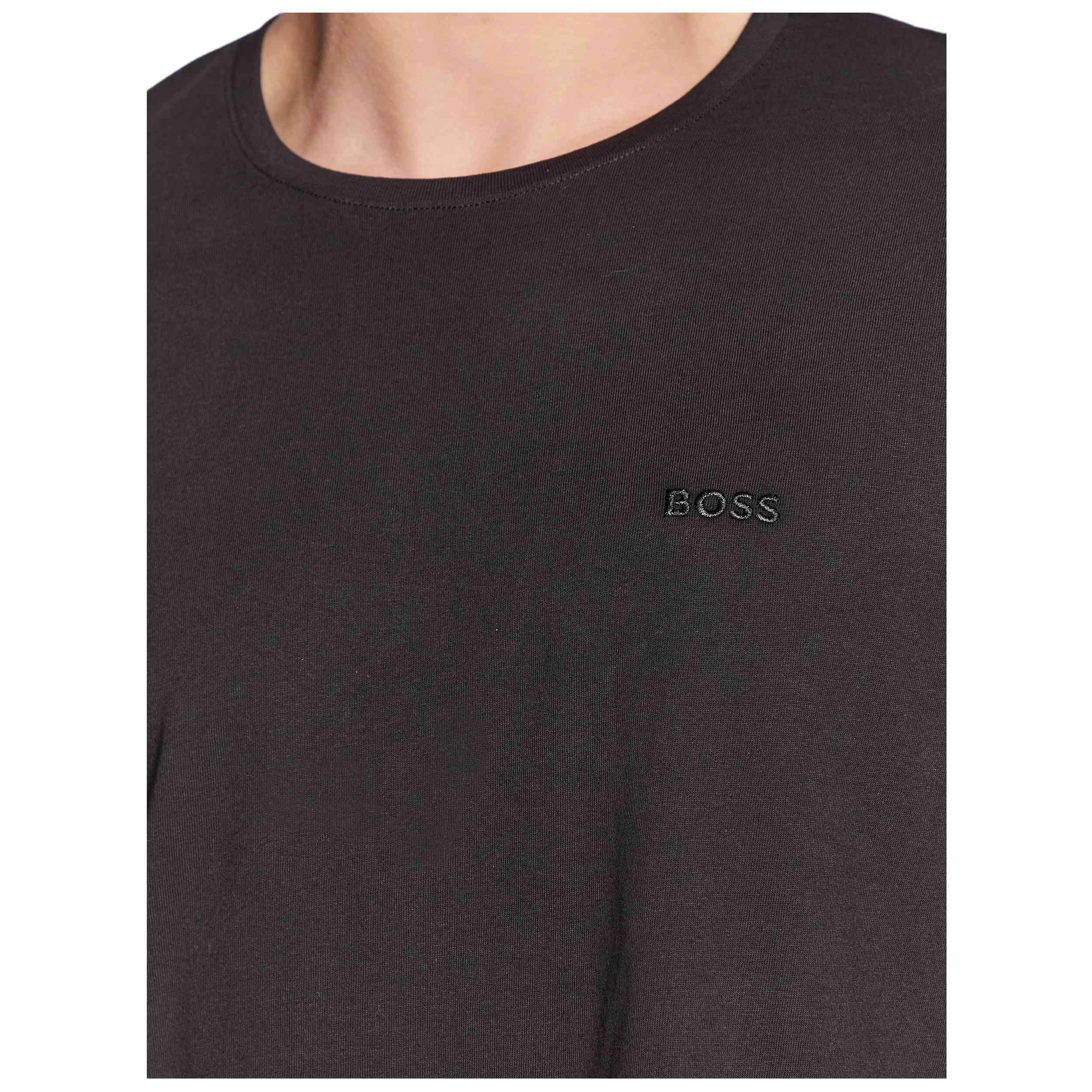 BOSS Koszulka RN2P NERO 2-PAK Zapatillas Negro (50475294-001) 5/5