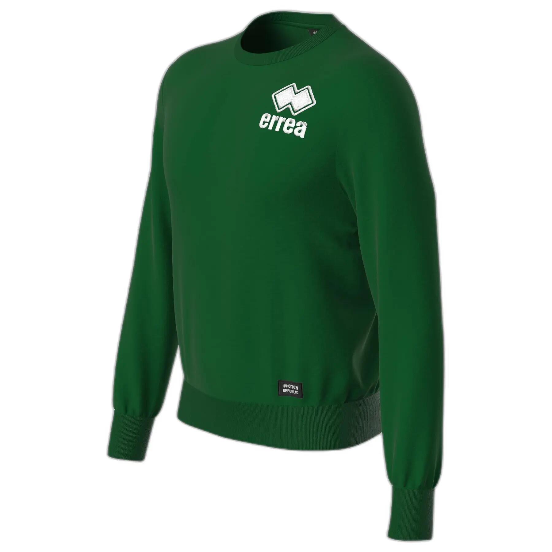Sweatshirt col rond brodé Errea Essential 28 3/4