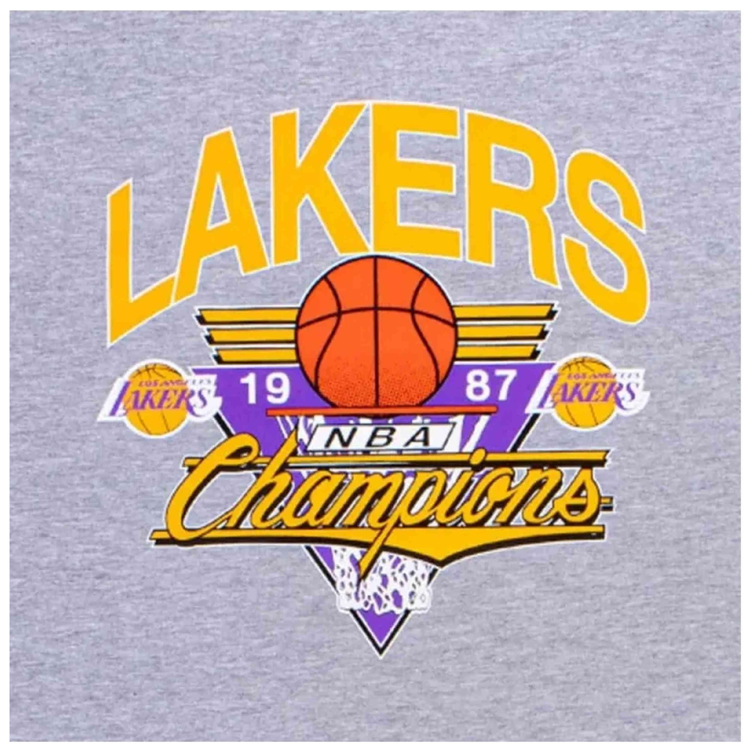 Maglia a maniche corte Mitchell & ness modello BMTRINTL938-LALGREY per uomini 2/2