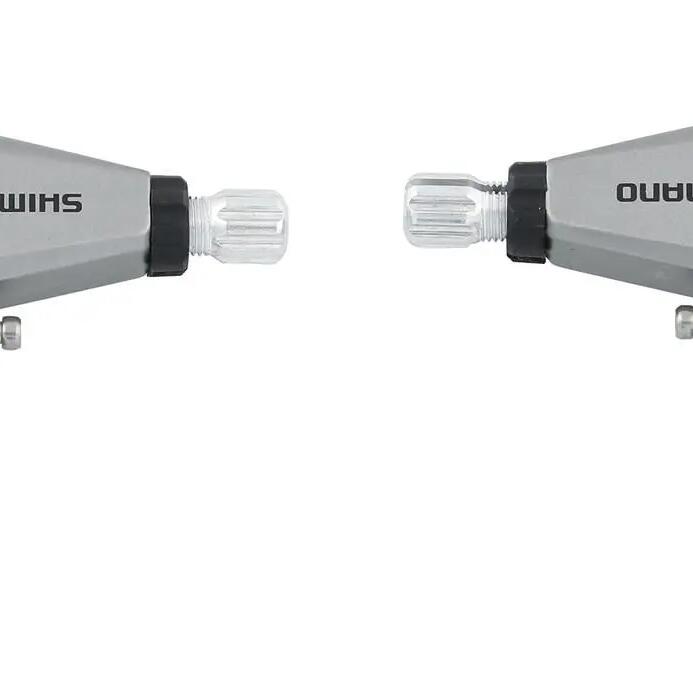 SHIMANO Alivio BL-T4000 Brake Lever Pair, 2-Finger, Silver, with Cable & Sleeve.