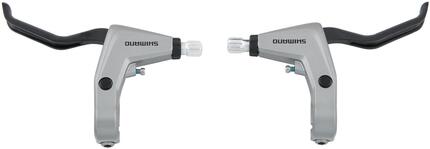 Shimano remgreep alivio bl-t4000 br.lever shim. alivio pair 2-f sil.w.cab.+sle.