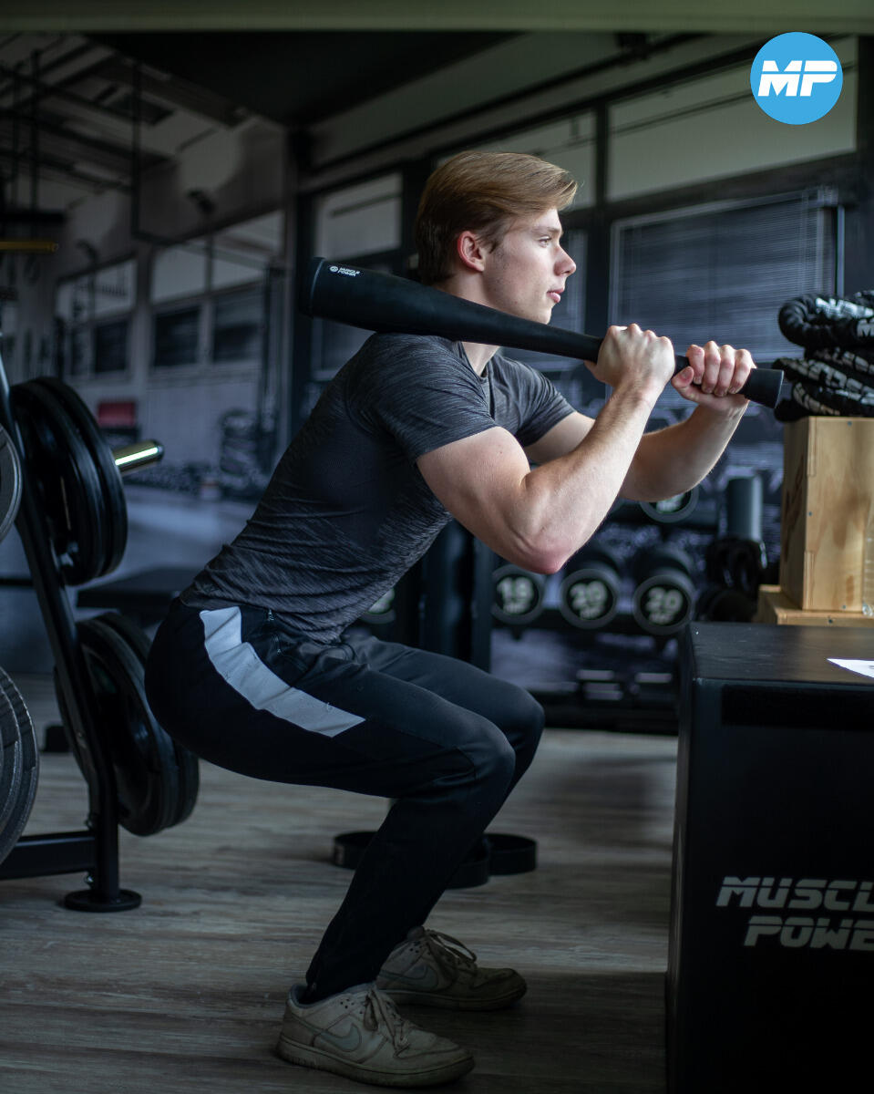 Muscle Power MP4005R Rubber Clubbell 12 kg 5/7