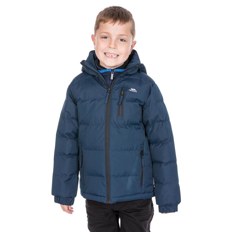 Junge Steppjacke Tuff mit Kapuze Jungen Marineblau