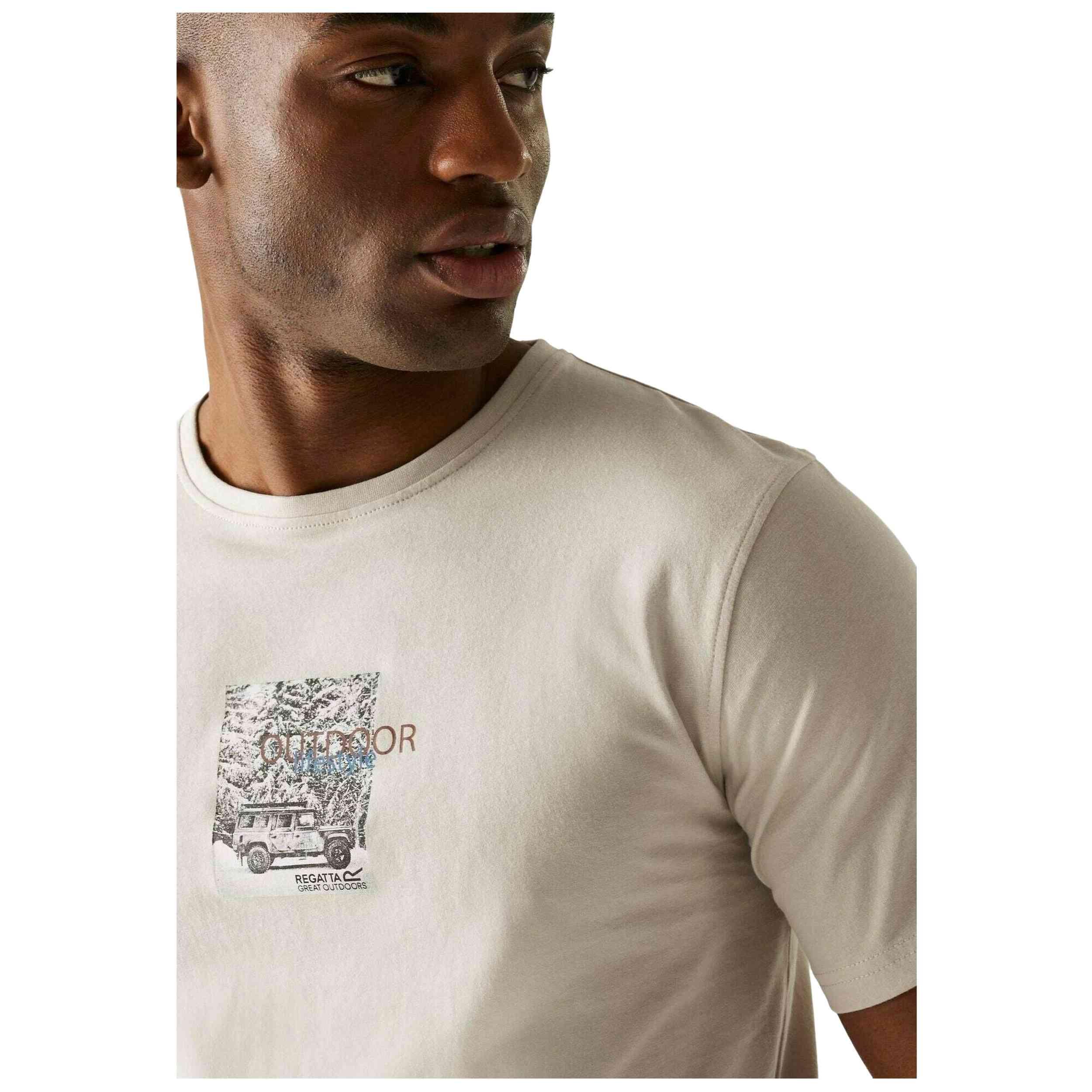 T-shirt Regatta modelo RMT296-ZTA para homem 4/5