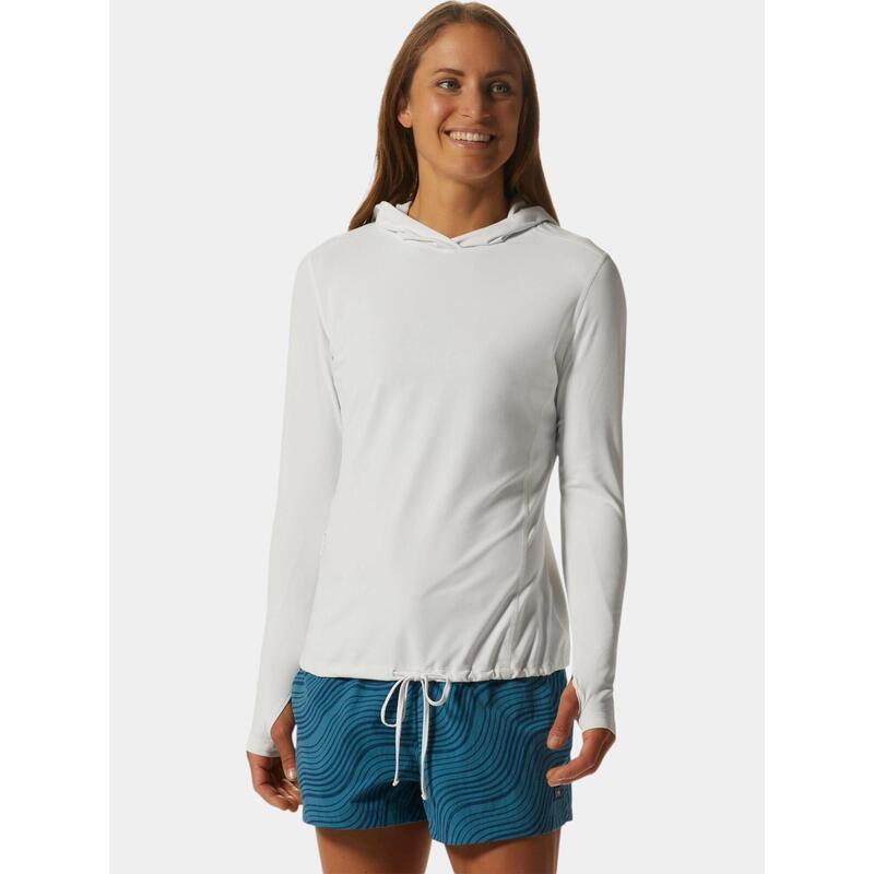 Tricou cu maneci lungi, pentru sport Crater Lake Long Sleeve Hoody femei