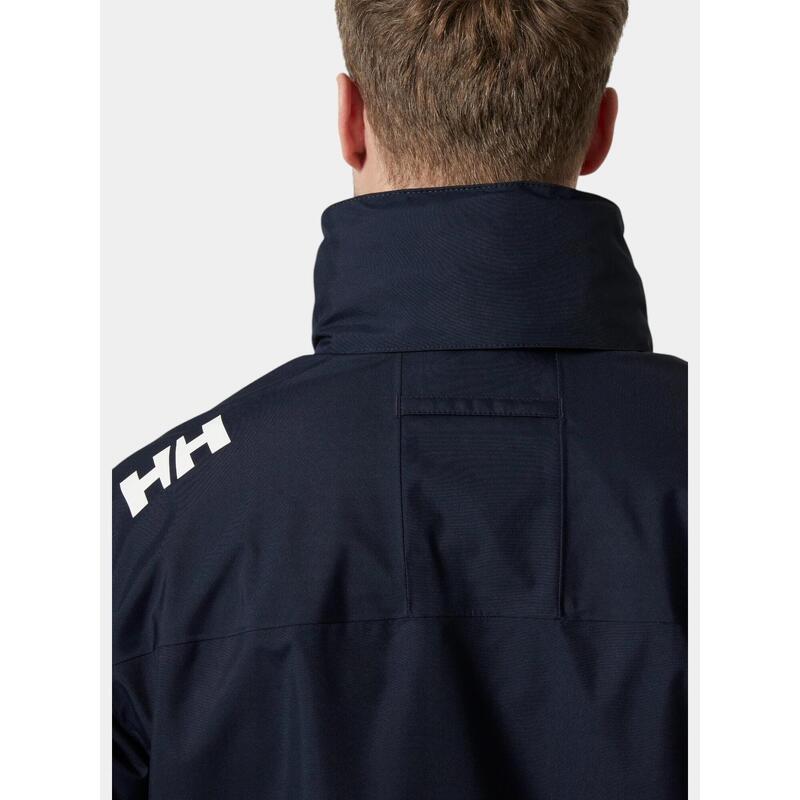 Jachetă impermeabilă Helly Hansen Crew Hooded 2.0 albastru marin