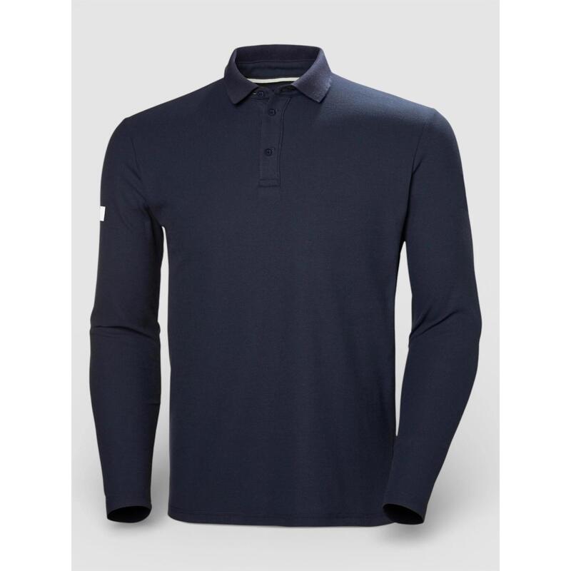 Tricou cu maneci lungi si guler Crewline Ls Polo barbati
