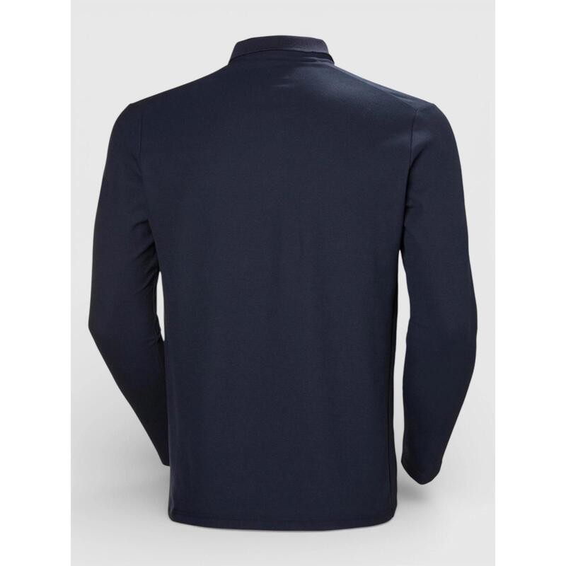 Tricou cu maneci lungi si guler Crewline Ls Polo barbati