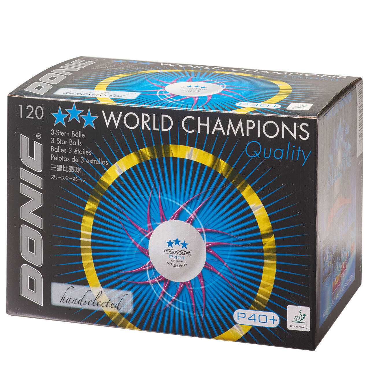 Los von 120 Tischtennisbällen Donic P40+*** (40 mm) 2/3