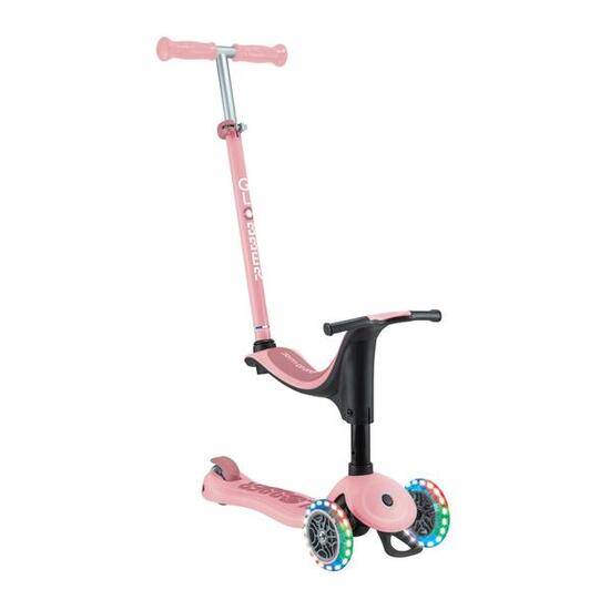 Trottinette évolutive GO-UP SPORTY LIGHTS - Rose pastel